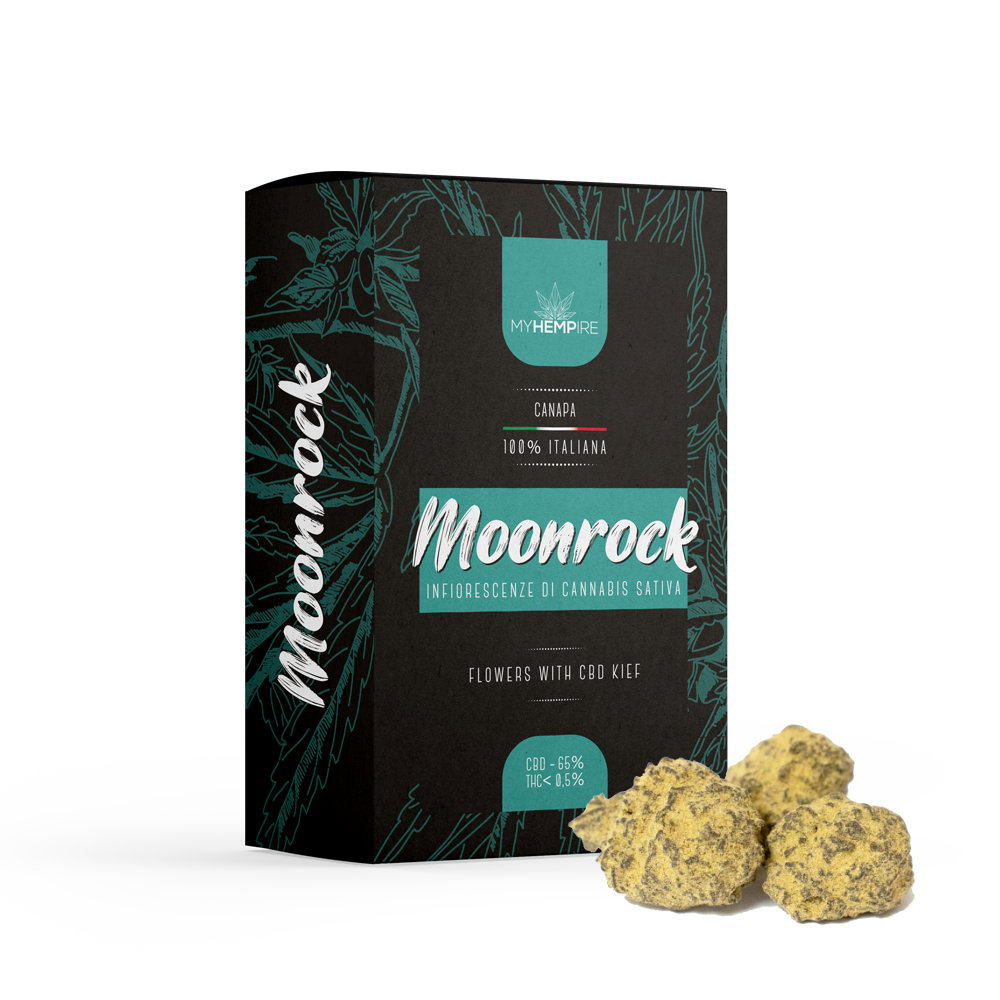 Moonrock CBD - Cannabis Light Erba legale